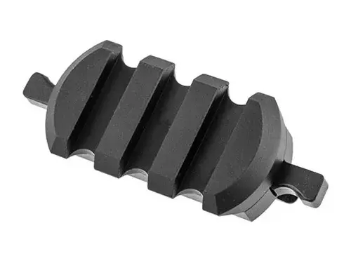 M-LOK Rail 3 Slot Picatinny Aluminum Black 1.68" - photo 4