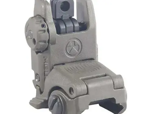 MBUS Rear Sight Flip-Up Polymer for AR-15 ODG - photo 2