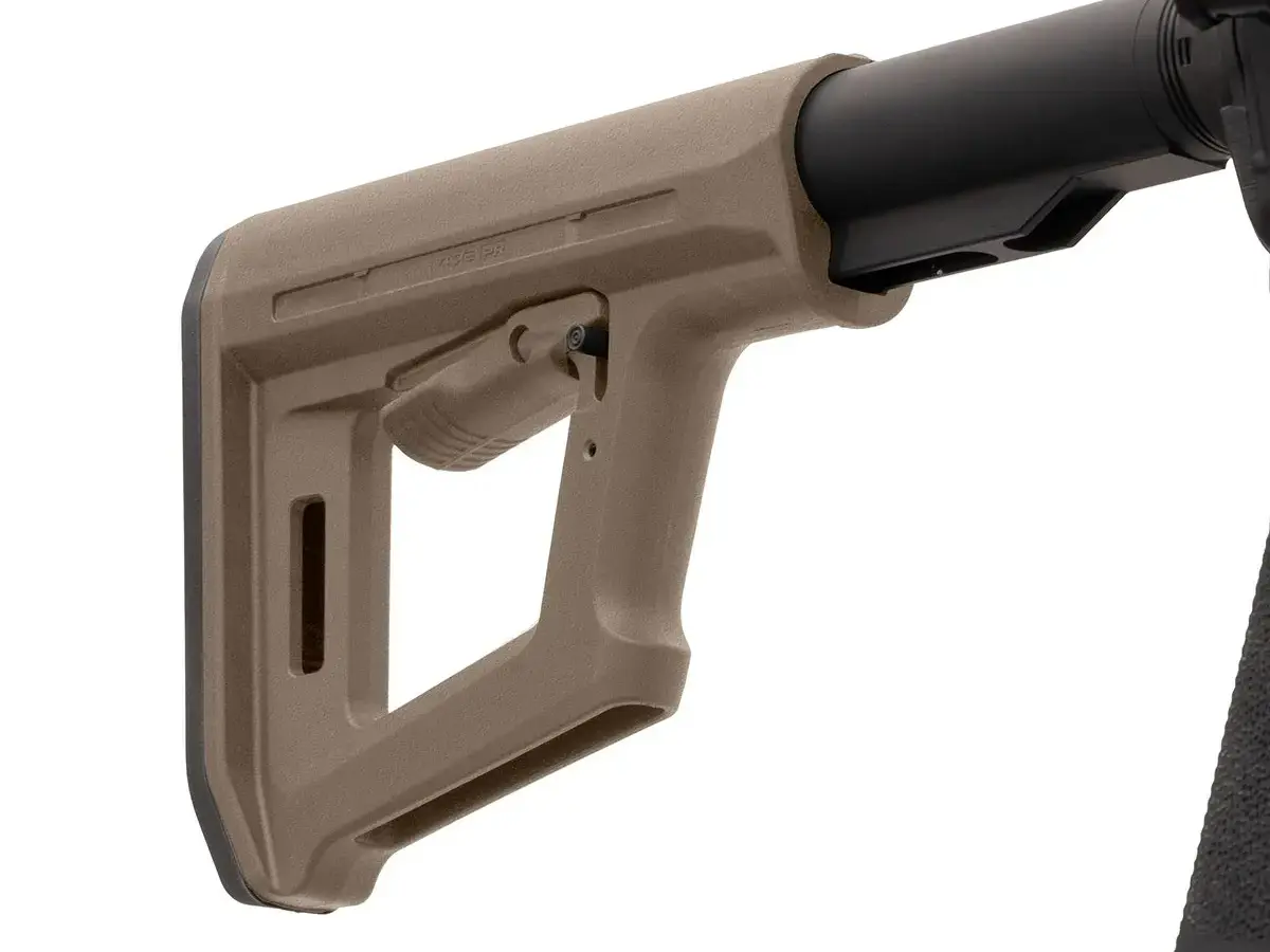 MOE PR Collapsible Mil-Spec Carbine Stock for AR-15 FDE - photo 3