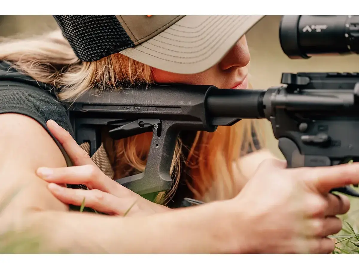 MOE PR Collapsible Mil-Spec Carbine Stock for AR-15 Black - photo 11