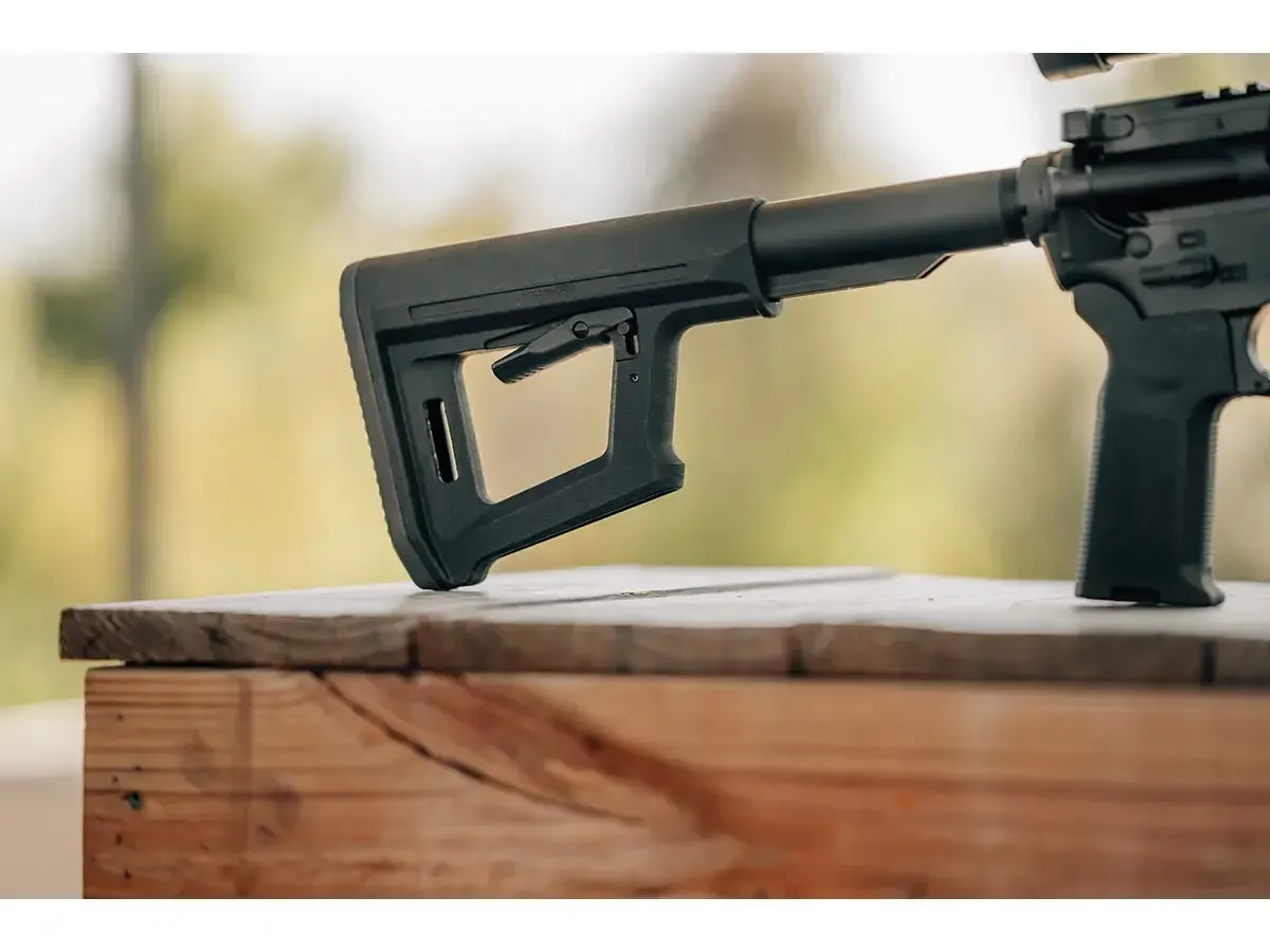 MOE PR Collapsible Mil-Spec Carbine Stock for AR-15 Black - photo 2