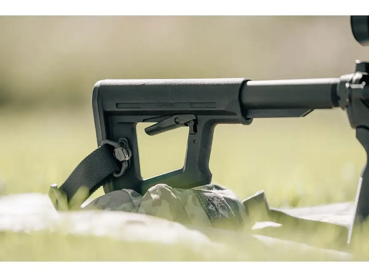 MOE PR Collapsible Mil-Spec Carbine Stock for AR-15 Black - photo 3