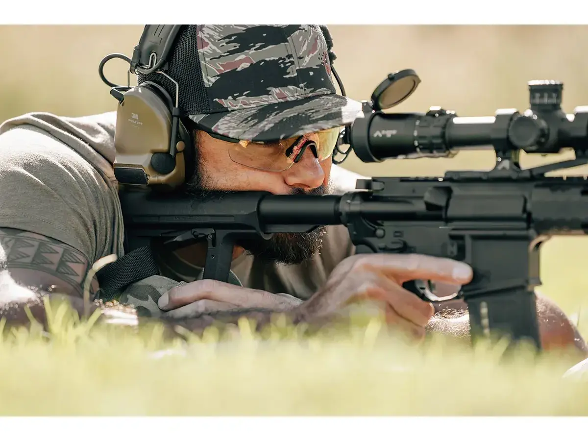 MOE PR Collapsible Mil-Spec Carbine Stock for AR-15 Black - photo 7