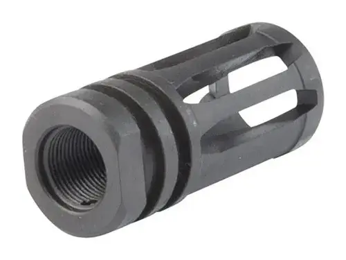 Extended A2 Flash Suppressor 22 Caliber 1/2-28 Steel Black - photo 2
