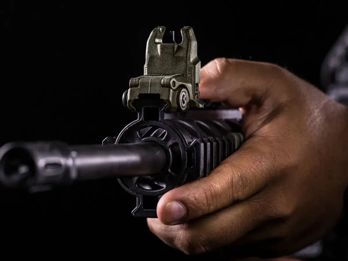 MBUS Front Sight Flip-Up Polymer for AR-15 ODG - photo 3