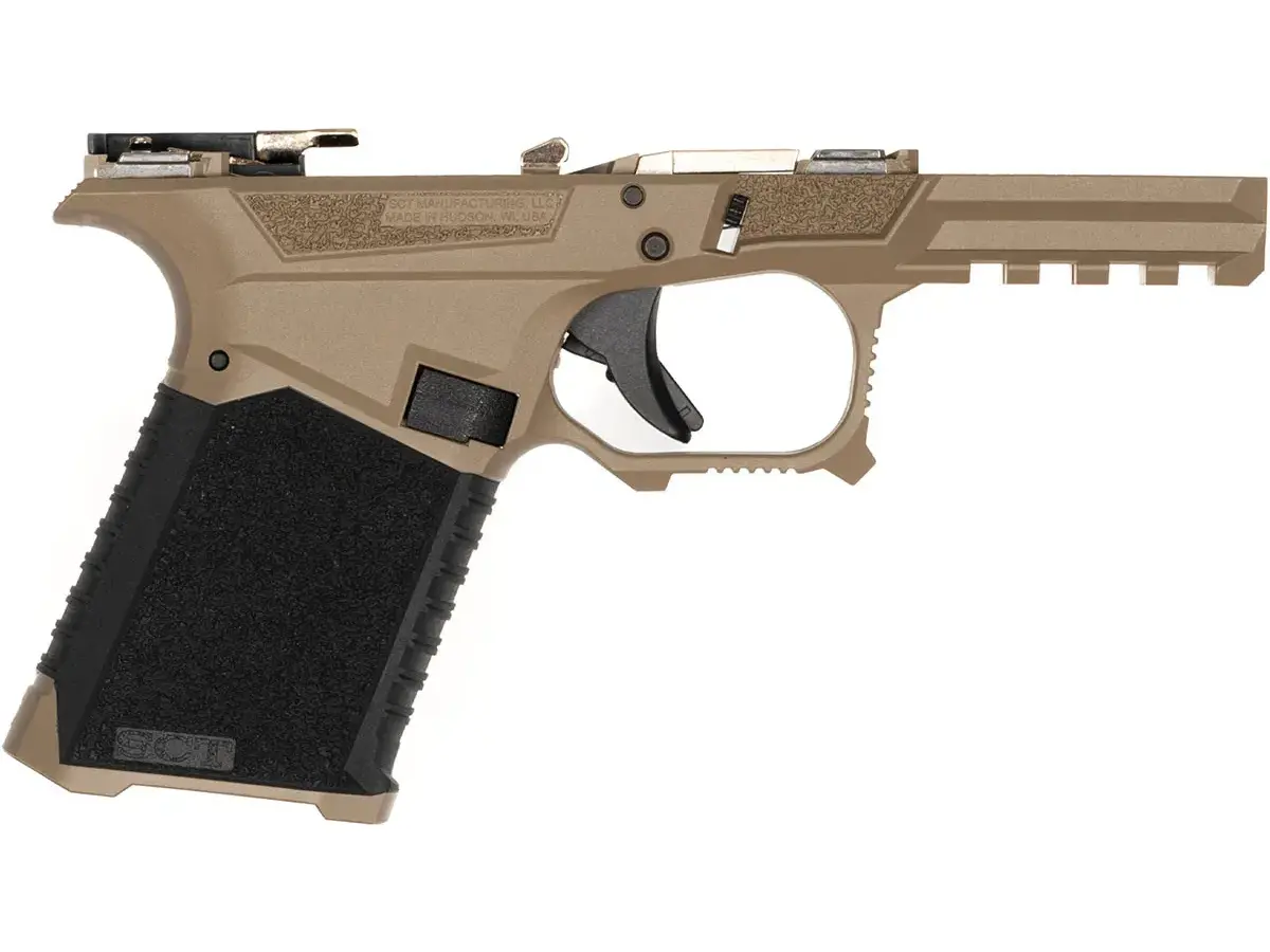 SCT Manufacturing SCT 19 Overmold Frame Flat Dark Earth/Black, FDE/Black - photo 3