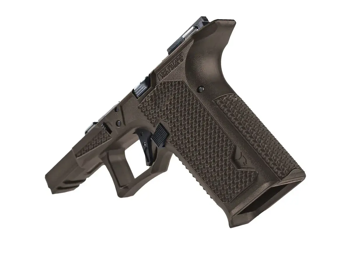 Lone Wolf Dist. CCS Dusk Compact/Compact Textured Frame, Brown - photo 2