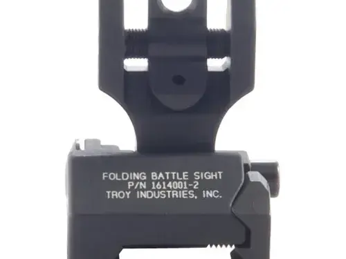 AR-15  Flip-Up Adjustable Rear Sight Black - photo 6