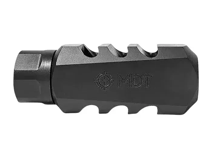 6.5 Creedmoor/308 Win Elite Muzzle Break 5/8-24 Thrd Black - photo 3