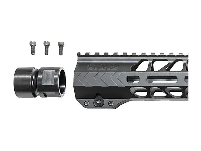 Workhorse 4   Free Float Handguard Aluminum Black