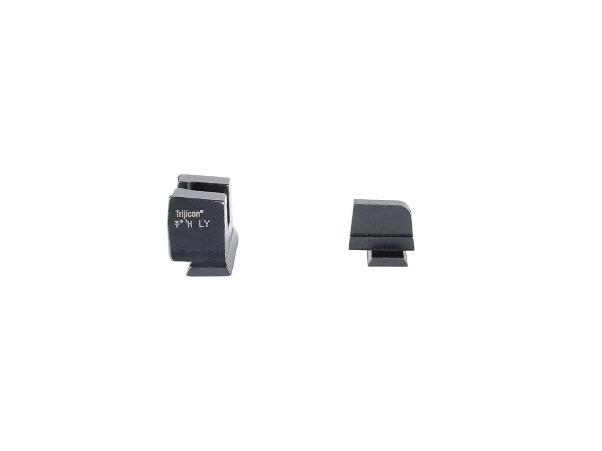 Suppressor/Optic Height Sight Set Yellow/Black M&P M2.0 - photo 2