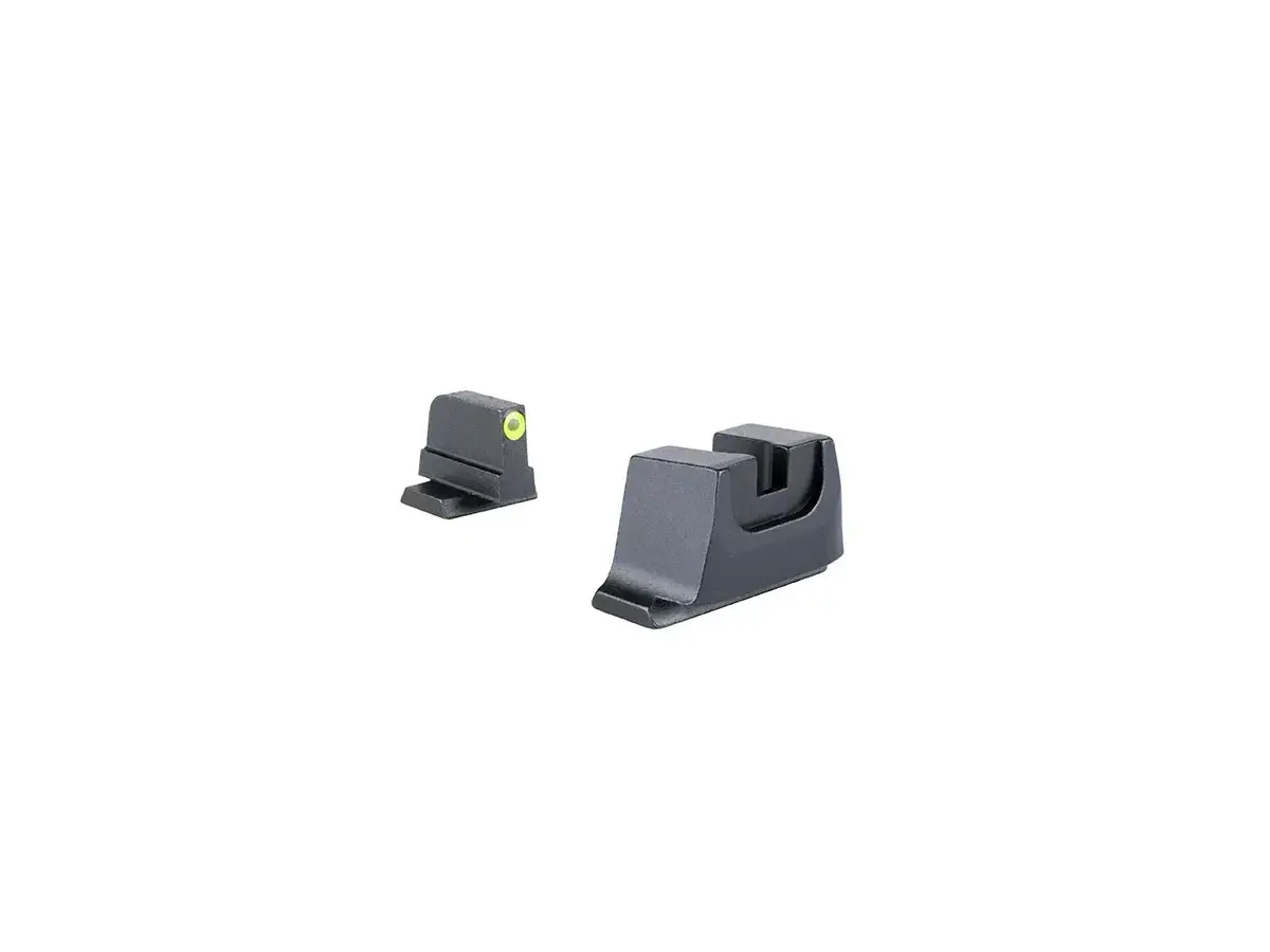 Suppressor/Optic Height Sight Set Yellow/Black M&P M2.0 - photo 3