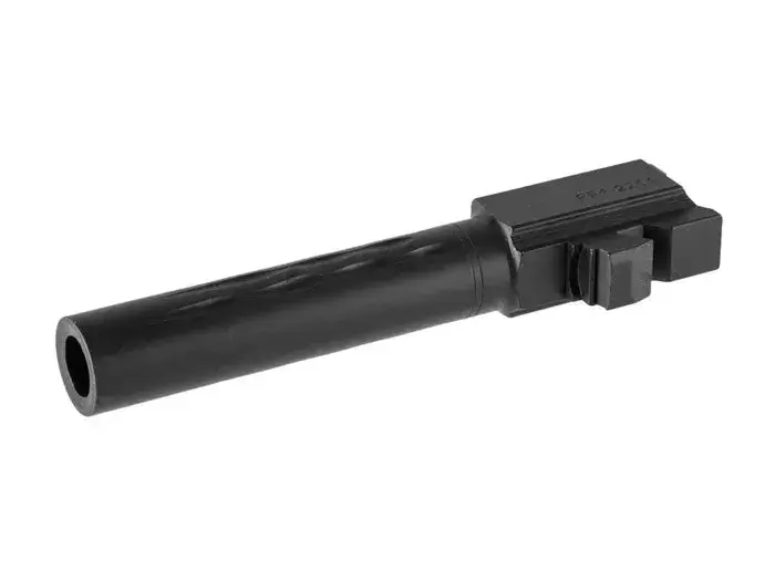 Match 9mm Non-Threaded Flame BBL for Glock-19 Gen 1-4 Black - photo 3