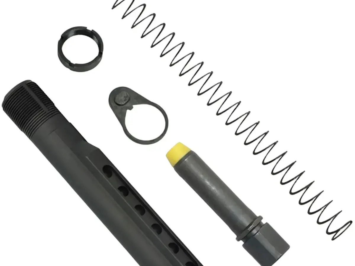 K-SPEC AR-15 PCC Carbine Buffer Tube Kit w/8.6 oz Buffer Blk