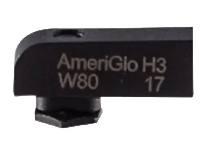 Pro-Glo Tritium Round Front Sight .180X.140 ORG for Glock~ - photo 4