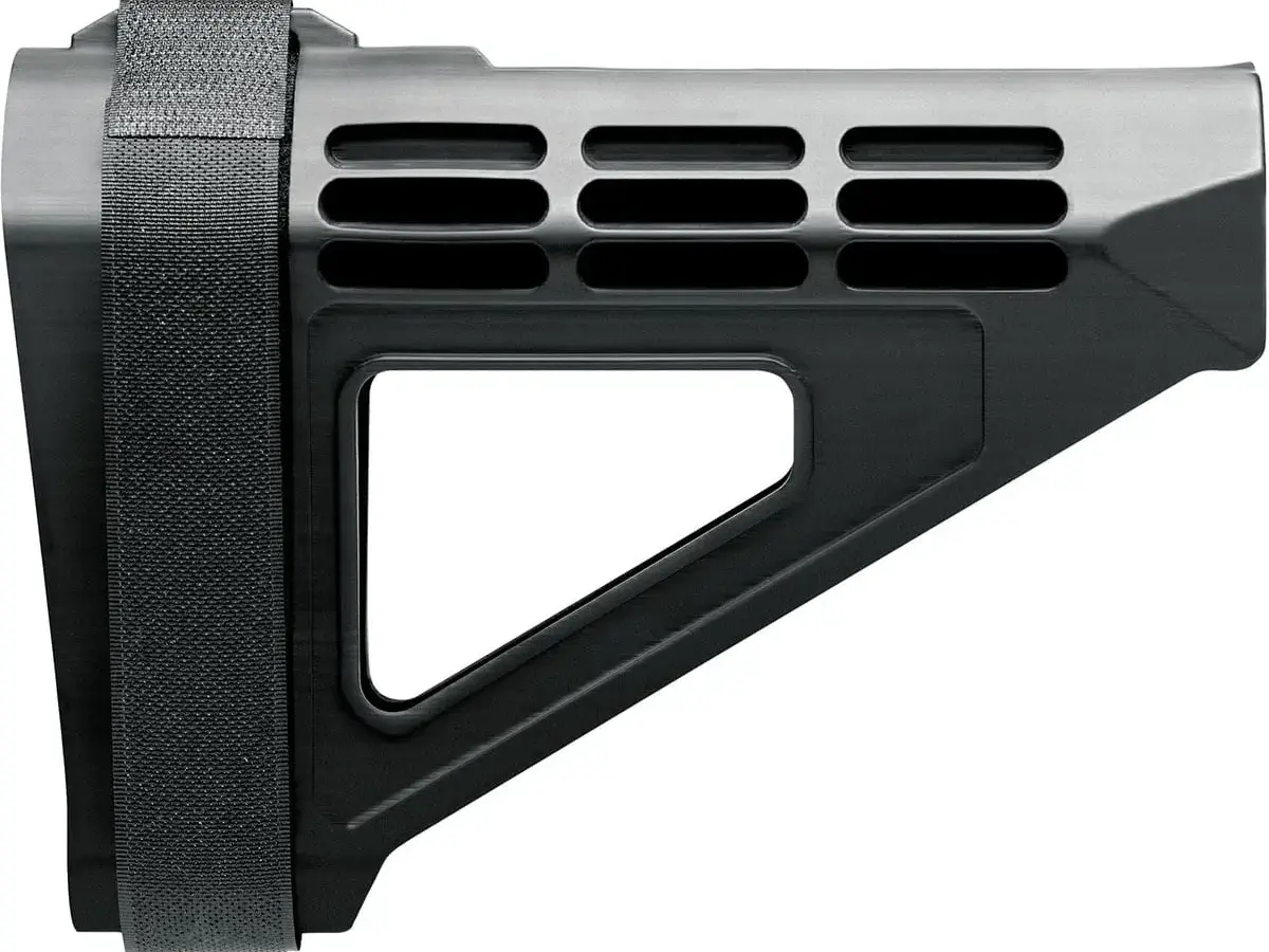 SBM4 Fixed Pistol Stabilizing Brace for AR-15 Black
