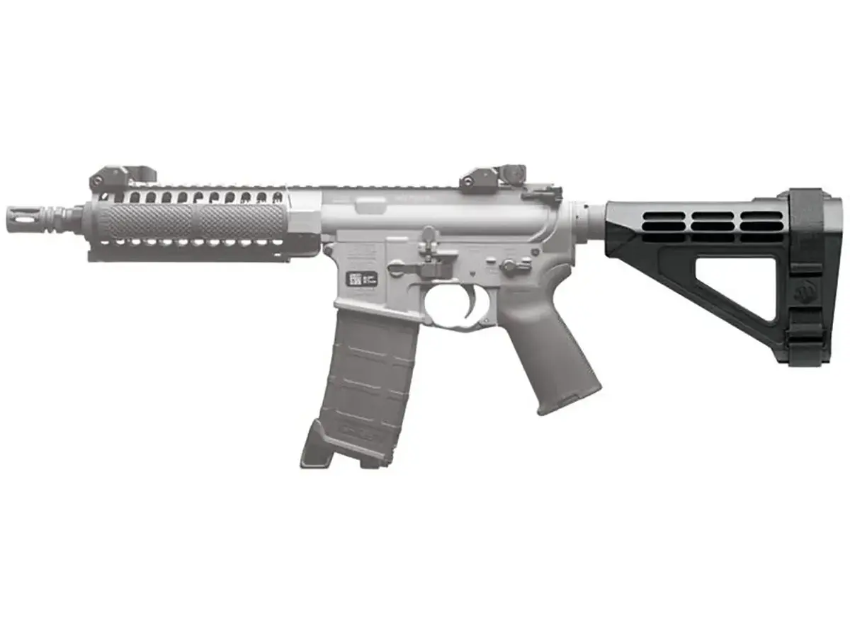SBM4 Fixed Pistol Stabilizing Brace for AR-15 Black - photo 4