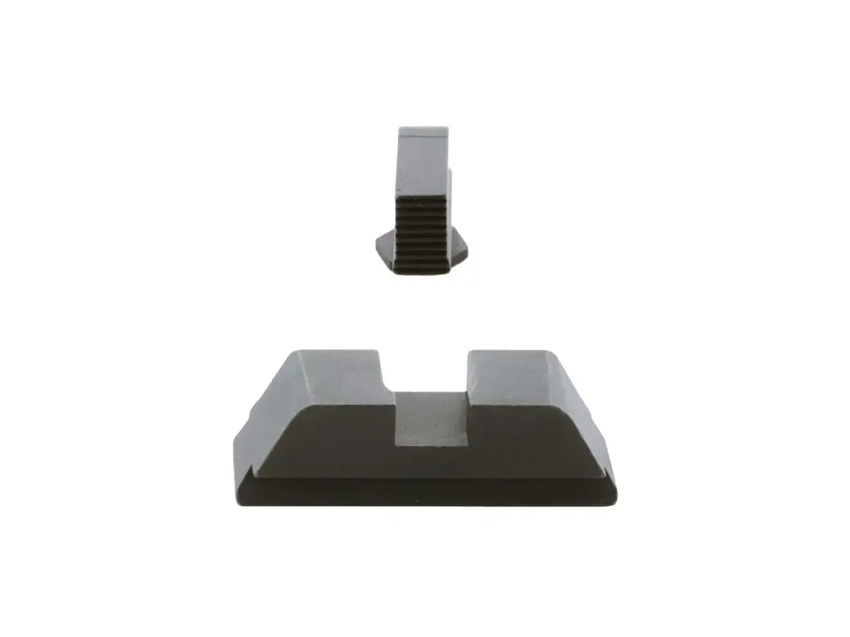 Range Sight Set Serrated for Glock G5 9mm/.40 Caliber Black