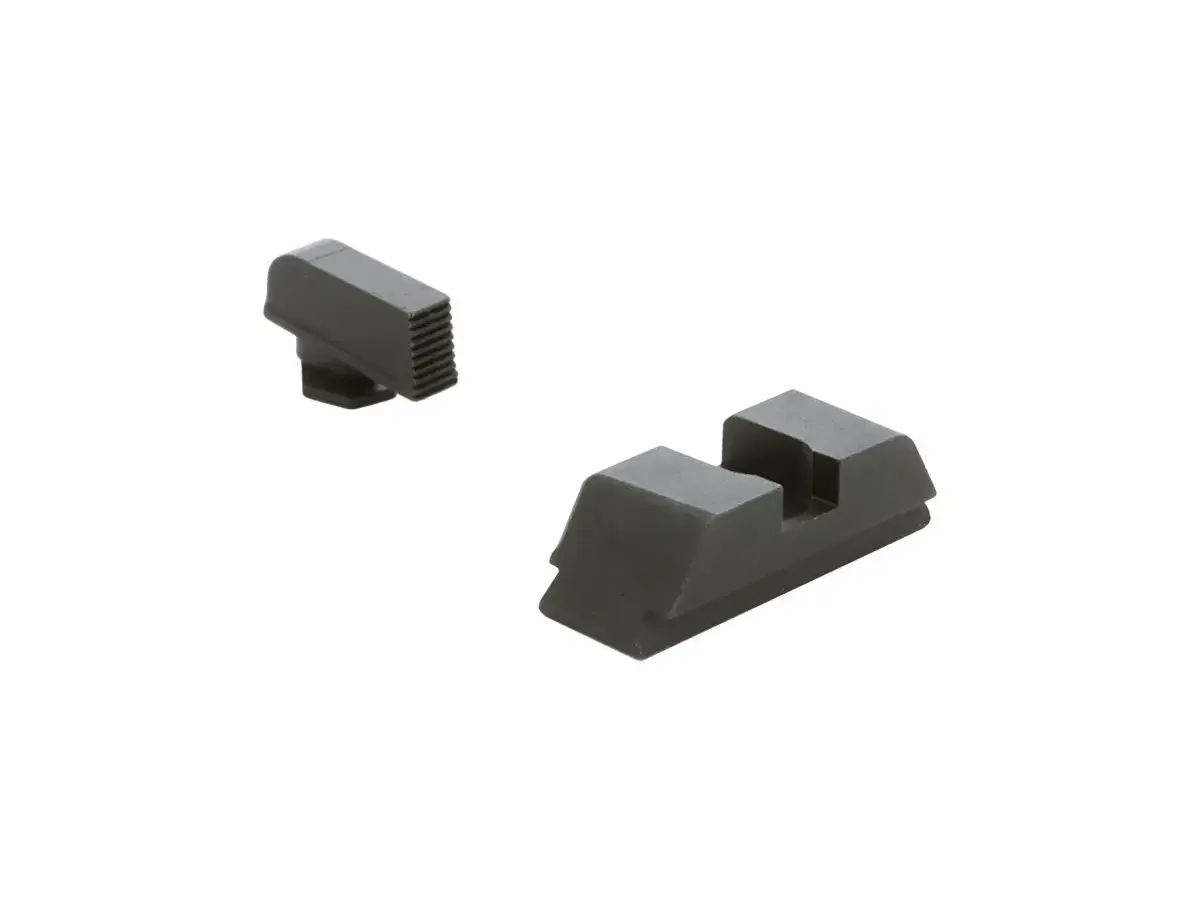 Range Sight Set Serrated for Glock G5 9mm/.40 Caliber Black - photo 2