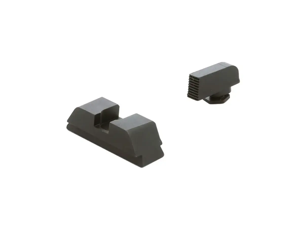 Range Sight Set Serrated for Glock G5 9mm/.40 Caliber Black - photo 3