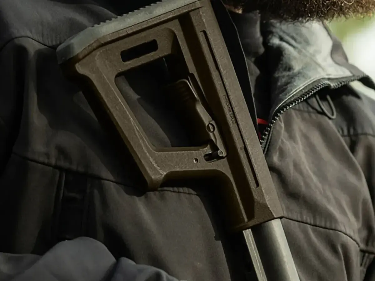 MOE PR Collapsible Mil-Spec Carbine Stock for AR-15 ODG - photo 5