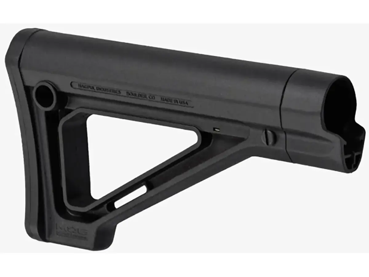 MOE Fixed Mil-Spec Carbine Stock for AR-15 Black - photo 2