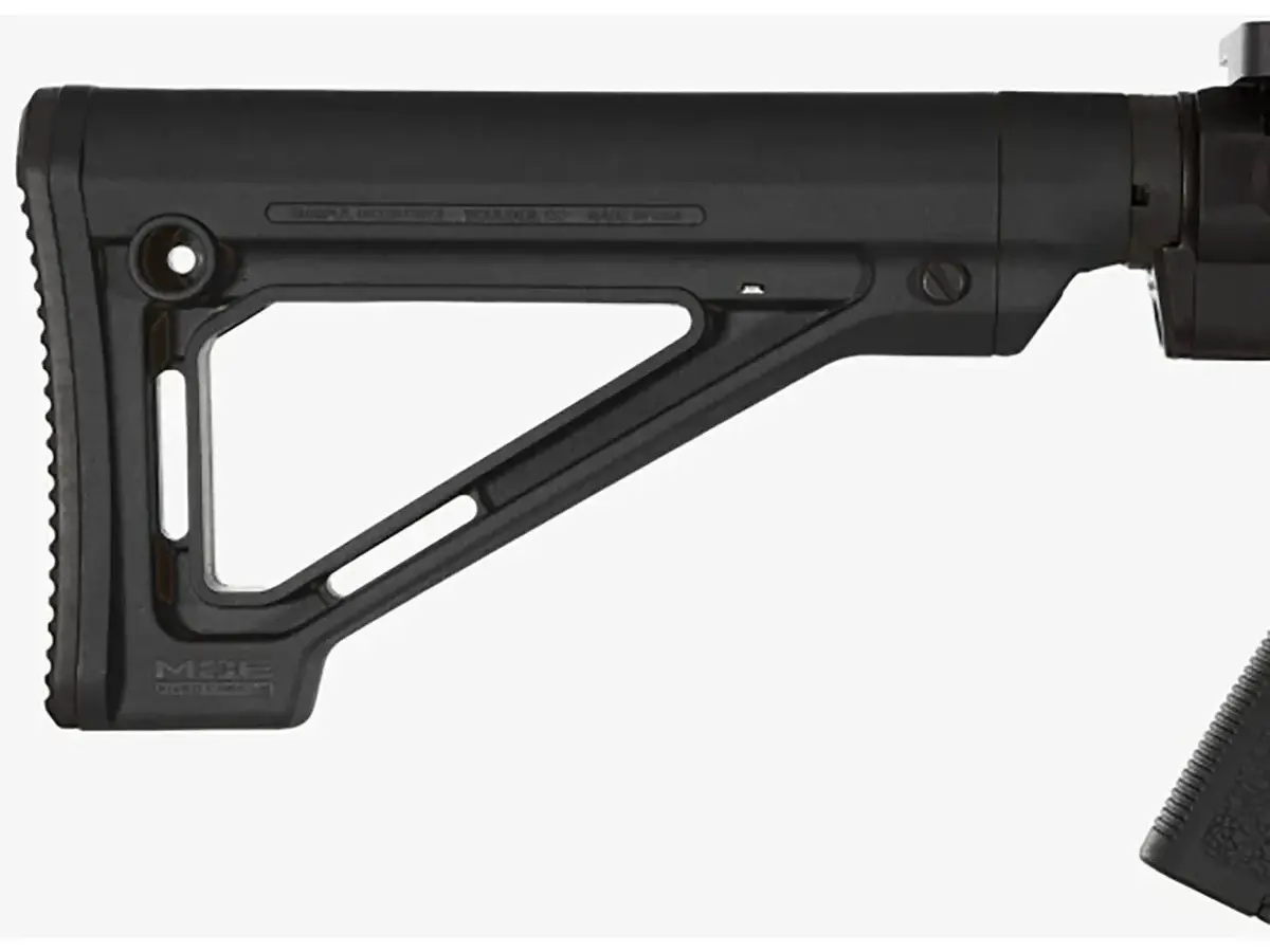 MOE Fixed Mil-Spec Carbine Stock for AR-15 Black - photo 3