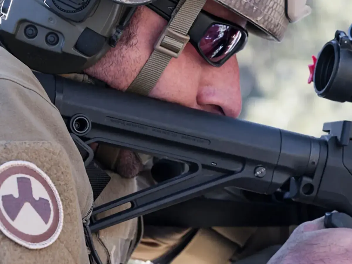MOE Fixed Mil-Spec Carbine Stock for AR-15 Black - photo 4