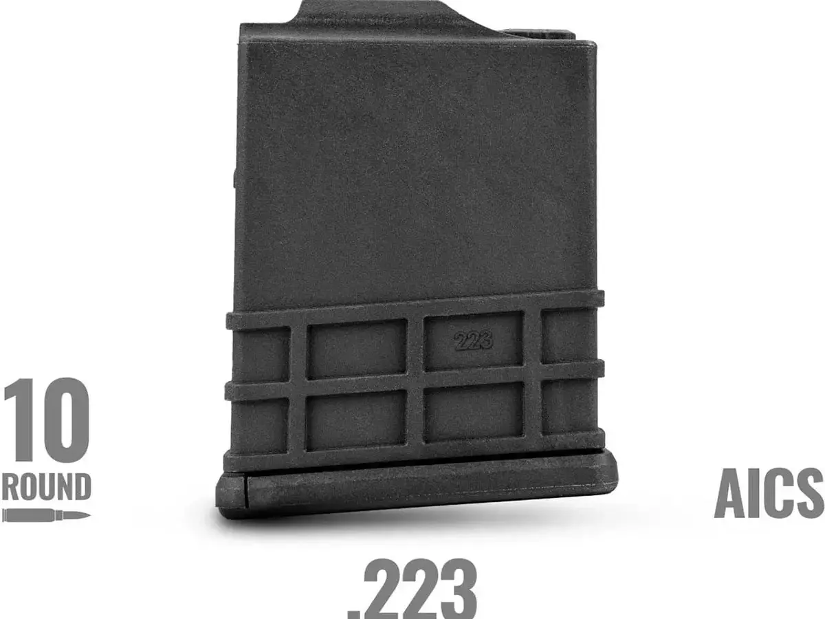 AICS Short Action GEN 2 223/5.56mm Polymer 10 Round Black - photo 4