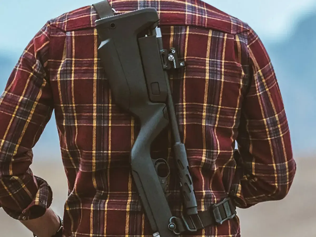 X-22 Backpacker Stock for Ruger 10/22 Takedown Black - photo 3