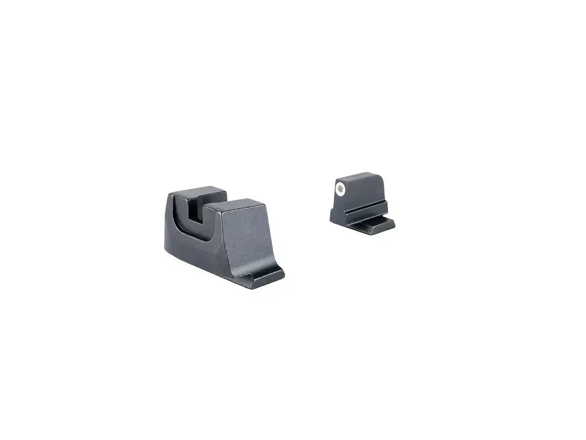 Suppressor/Optic Height Sight Set White/Black M&P M2.0
