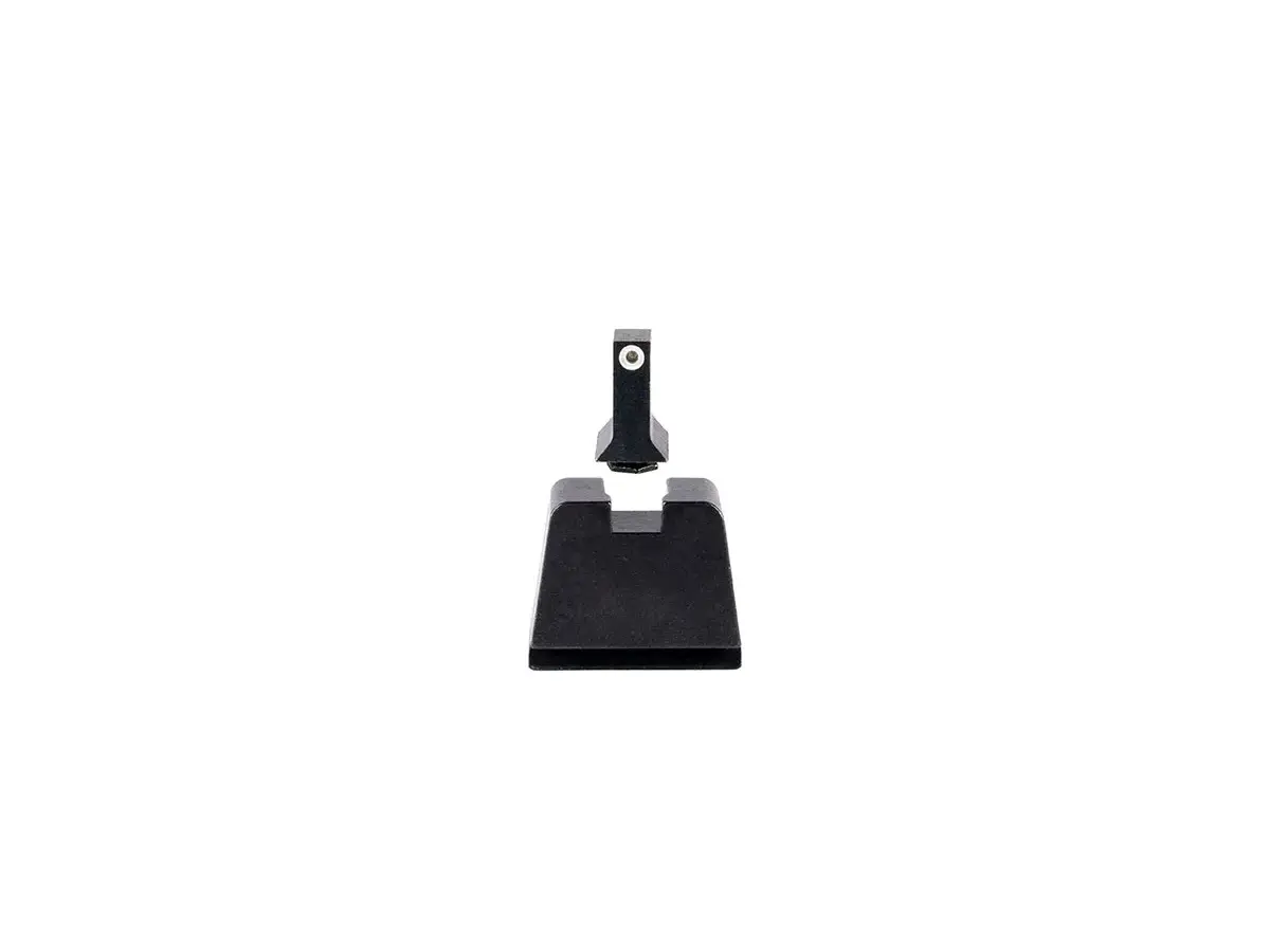 Suppressor/Optic Height Sight Set White/Black Slim Glocks - photo 4
