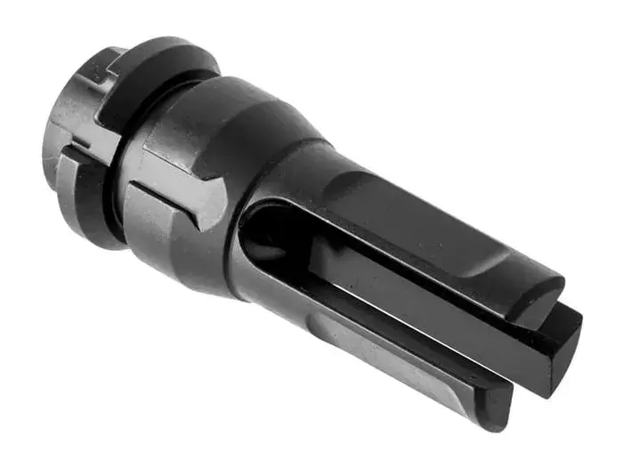 KeyMo Flash Hider 22 Caliber 1/2"x28 Threads Black - photo 3