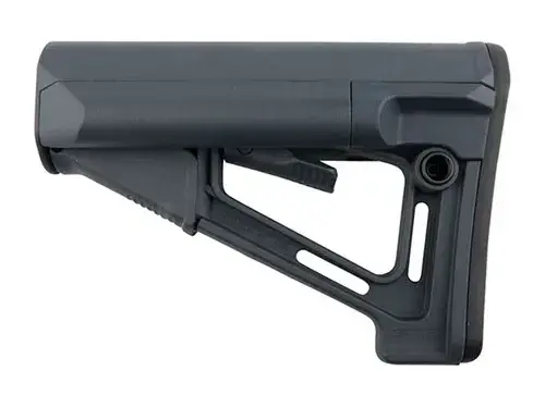 AR-15 STR Stock Collapsible Mil-Spec Gray - photo 2