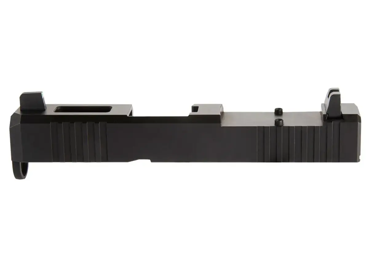 3XL-Tall Sight Set Trit-Wht OL.365"F/Serrate .451"R  Glock