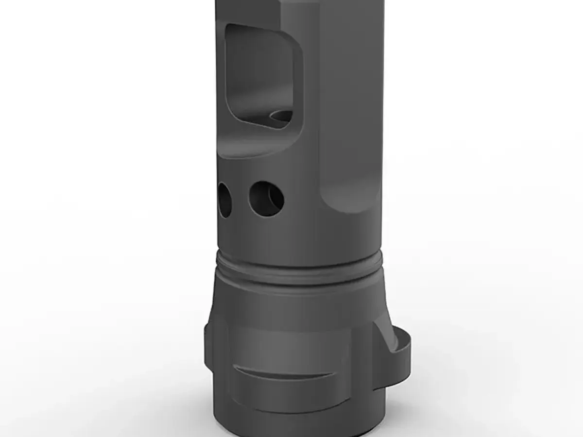 Echo 30 Cal Single-Port Muzzle BRK for Breek-LOK 3QD 5/8x24" - photo 2
