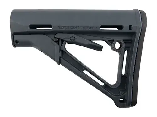 CTR Collapsible Mil-Spec Carbine Stock for AR-15 Gray - photo 5