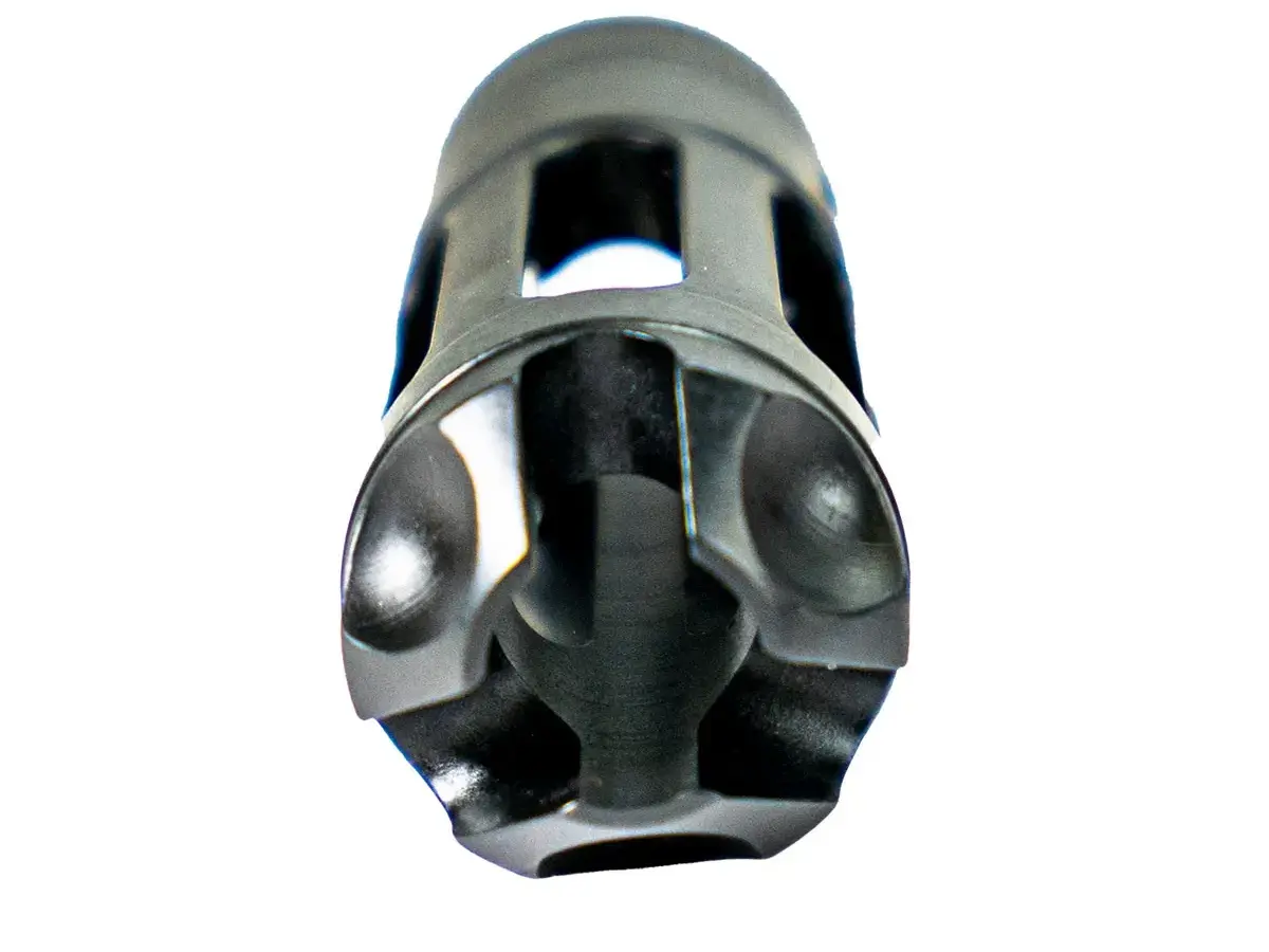 MuzzLok 9mm Ported Flash Hider Nitride Black - photo 4