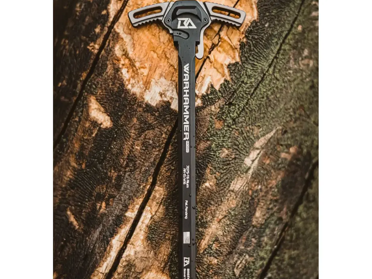 AR-15 Warhammer Mod2 Ambidextrous Charging Handle Gray - photo 3