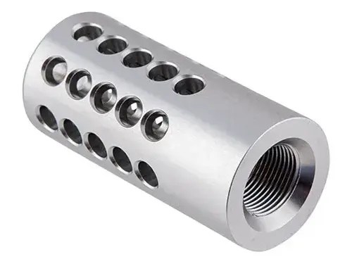 Compensator 22 Caliber 1/2-28 Aluminum Silver - photo 3