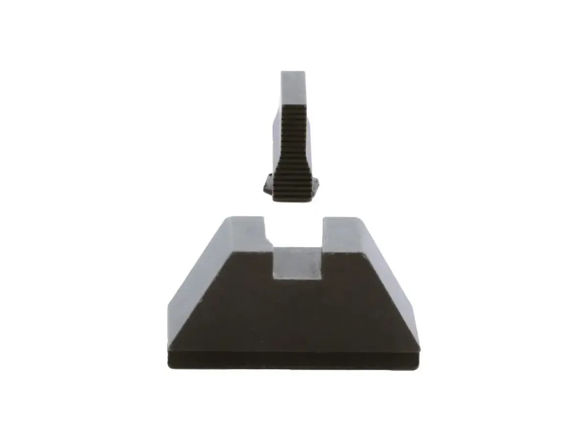 2XL Optic Comp Sights Serrated Front .350"F/.429"R for Glock - photo 3