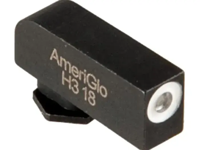 0.200"x0.140" Green w/White Outline Sight for Glock~
