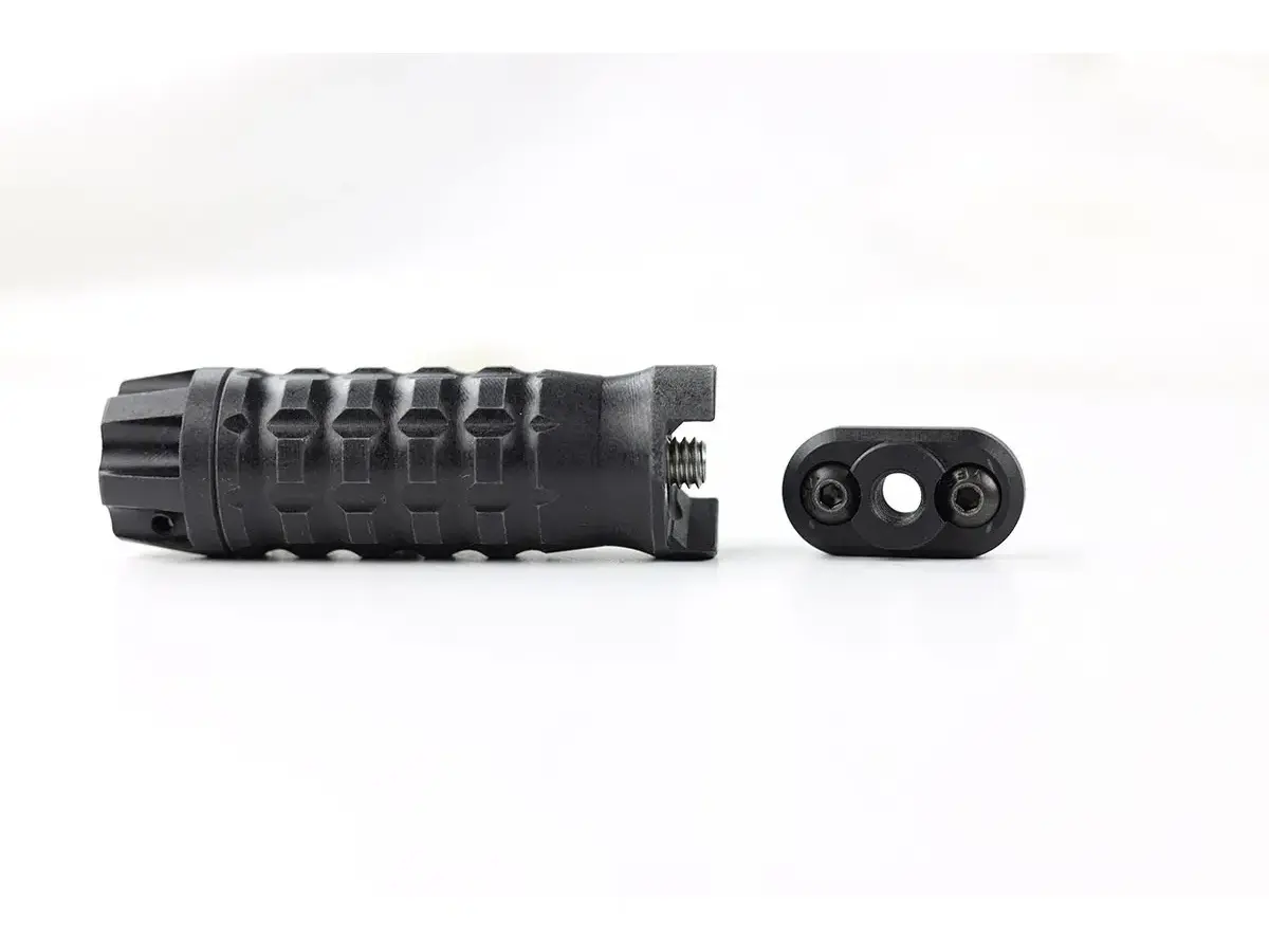 Vertical Grip M-LOK Grenade Medium Polymer Black - photo 2