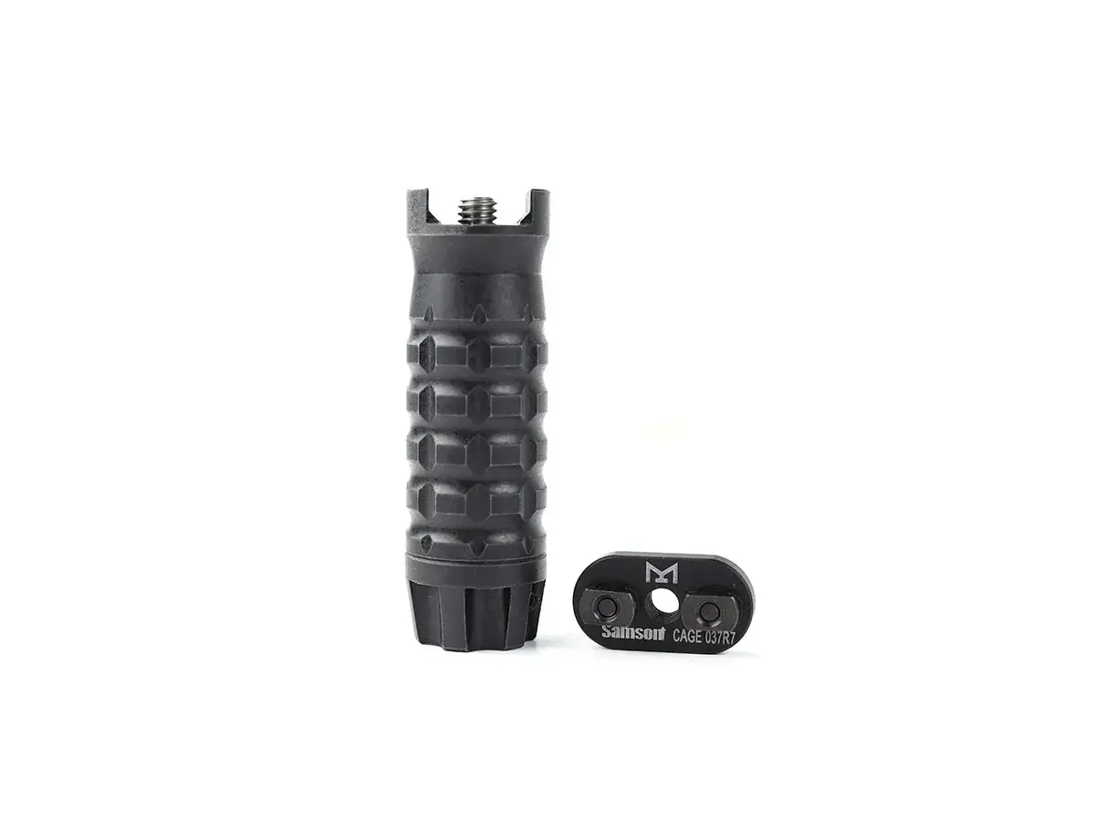 Vertical Grip M-LOK Grenade Medium Polymer Black - photo 3