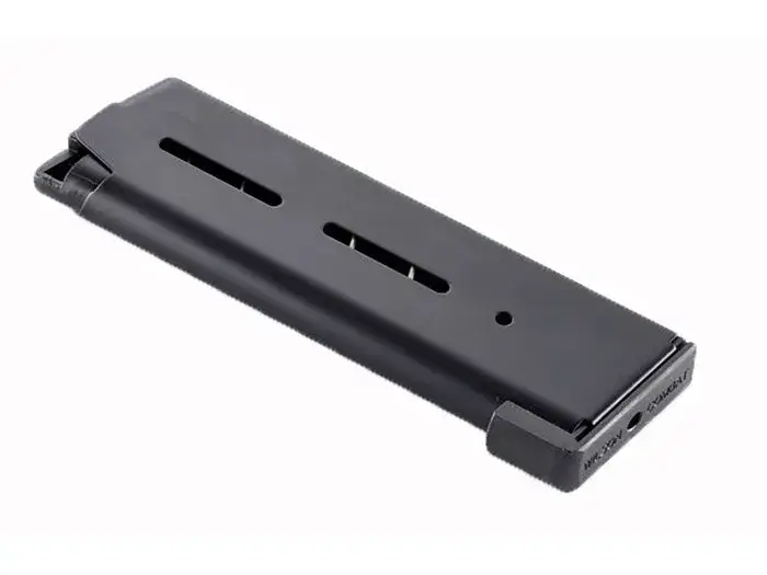 1911 Mag Compact 8-Rd Lo-Profile Steel Base Pad Black