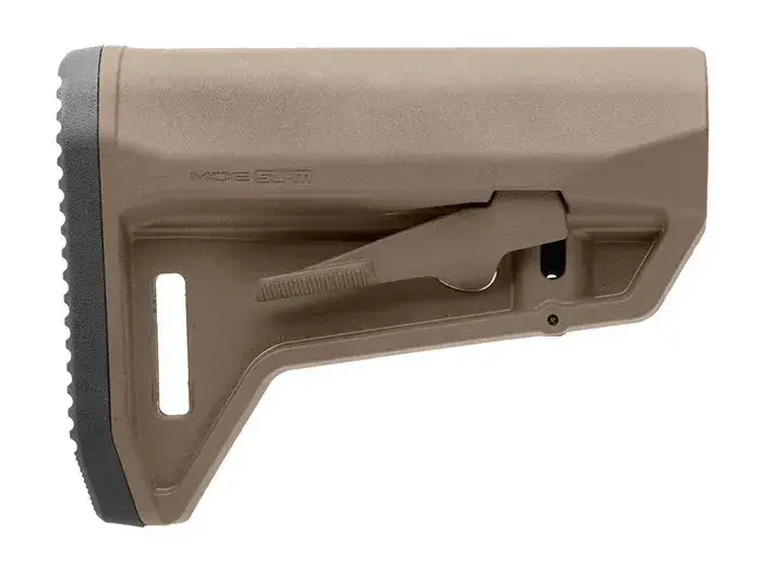 MOE SL-M Collapsible Mil-Spec Carbine Stock for AR-15 FDE - photo 2