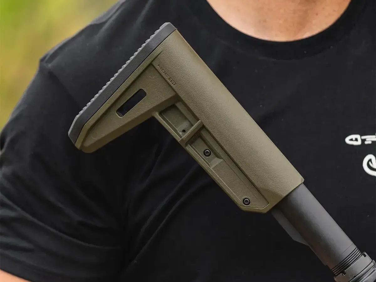 MOE TR Carbine Stock MilSpec OD Green - photo 4