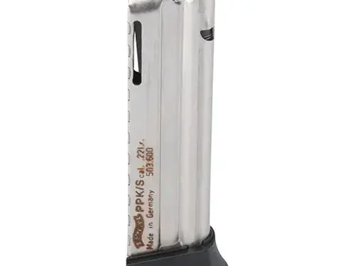 PPK/S Magazine 22lr 10rd Nickel - photo 2