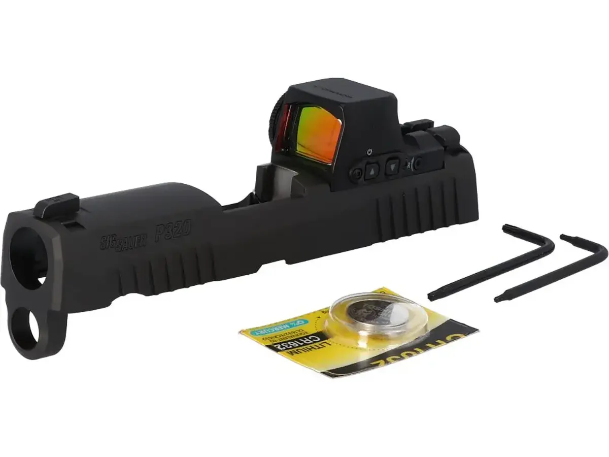 Slide Assembly P320X  3.6" 9mm Luger w/Romeo-X Sight Black - photo 3