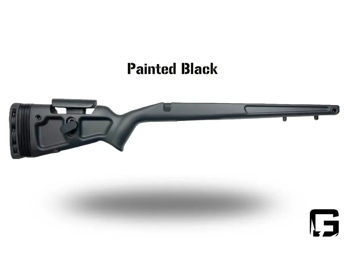 Eagle Pro Short Action Right Hand Rifle Stock Painted Black - photo 3